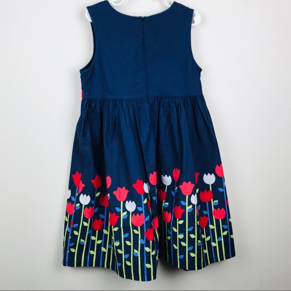SOLD Gymboree navy blue sleeveless sundress sz 8 - Picture 4 of 5